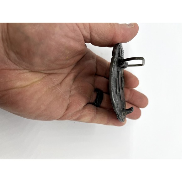 Nebraska State Belt Buckle Stagecoach Siskiyou Co. 1989 - Picture 5 of 6